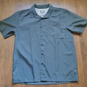New without tags Quicksilver Waterman collection s/s button down size large